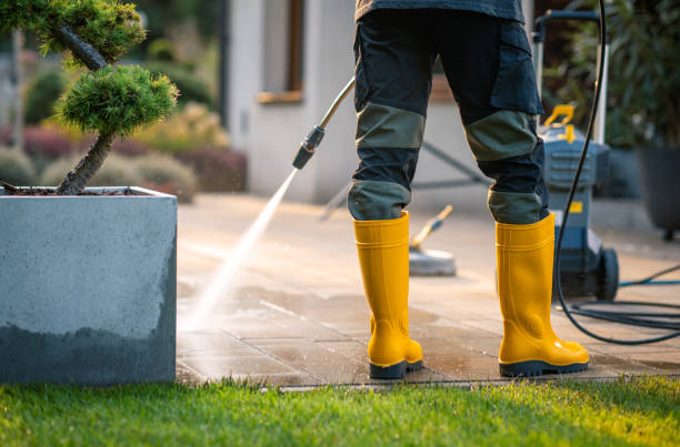 Pressure Washing Brick in Meadows Place, TX